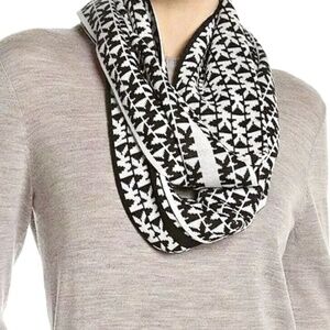 Michael Kors Signature MK Reversible Infinity Scarf NWT